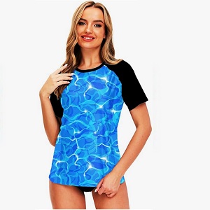 short-sleeve rash guard