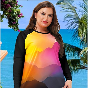 best rashguards for curvy women